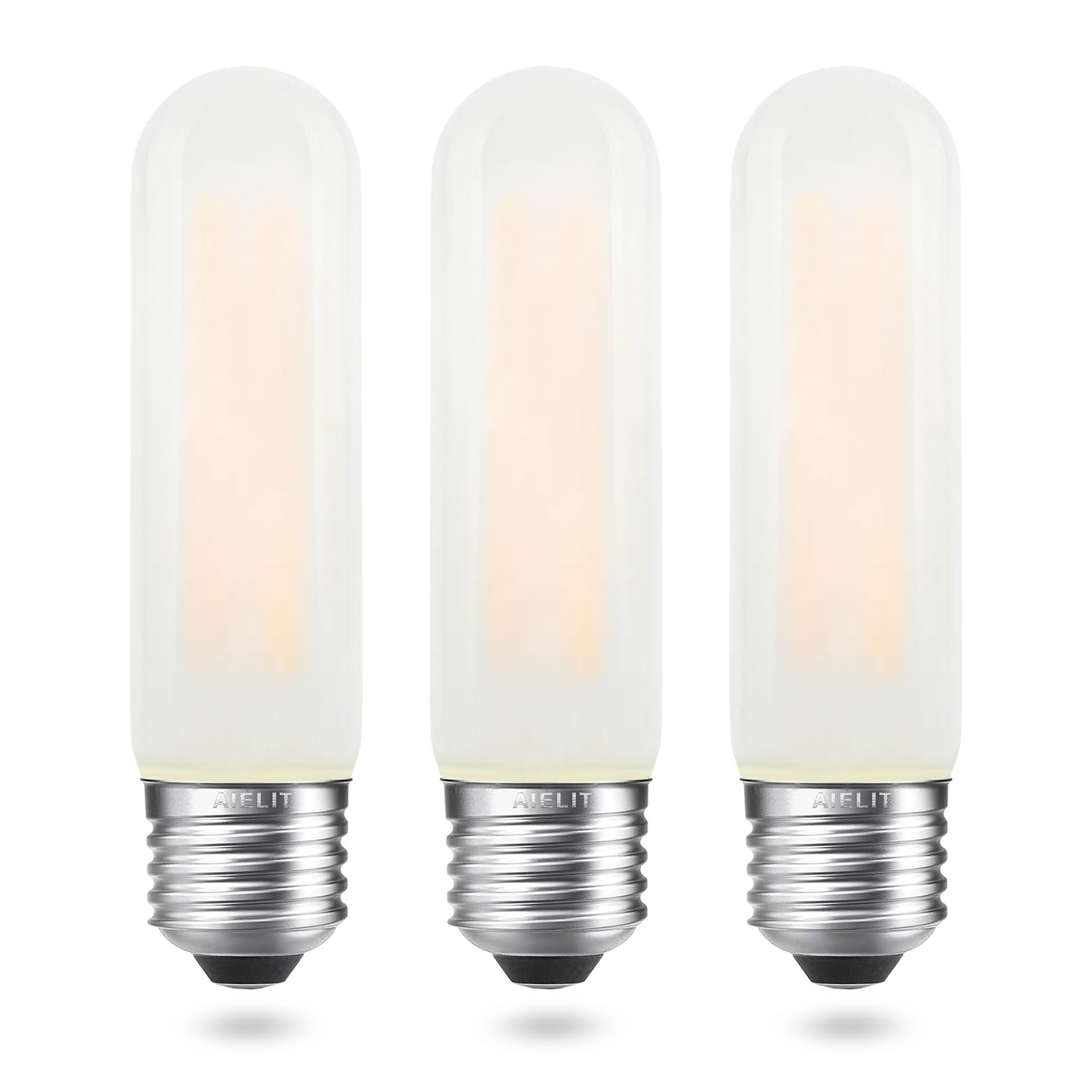 AIELIT T10/T30 Frosted LED Light Bulb 40 Watt Equivalent, Warm